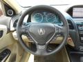 Parchment 2013 Acura RDX Technology AWD Steering Wheel