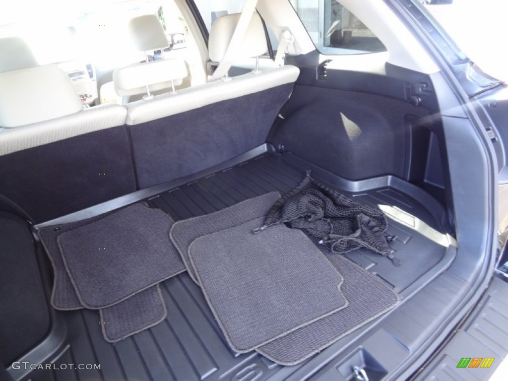 2011 Outback 2.5i Premium Wagon - Crystal Black Silica / Warm Ivory photo #23