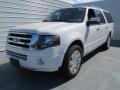 2012 White Platinum Tri-Coat Ford Expedition EL Limited  photo #6