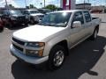 2010 Sheer Silver Metallic Chevrolet Colorado LT Crew Cab  photo #3