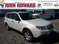 Satin White Pearl - Forester 2.5 X Photo No. 1