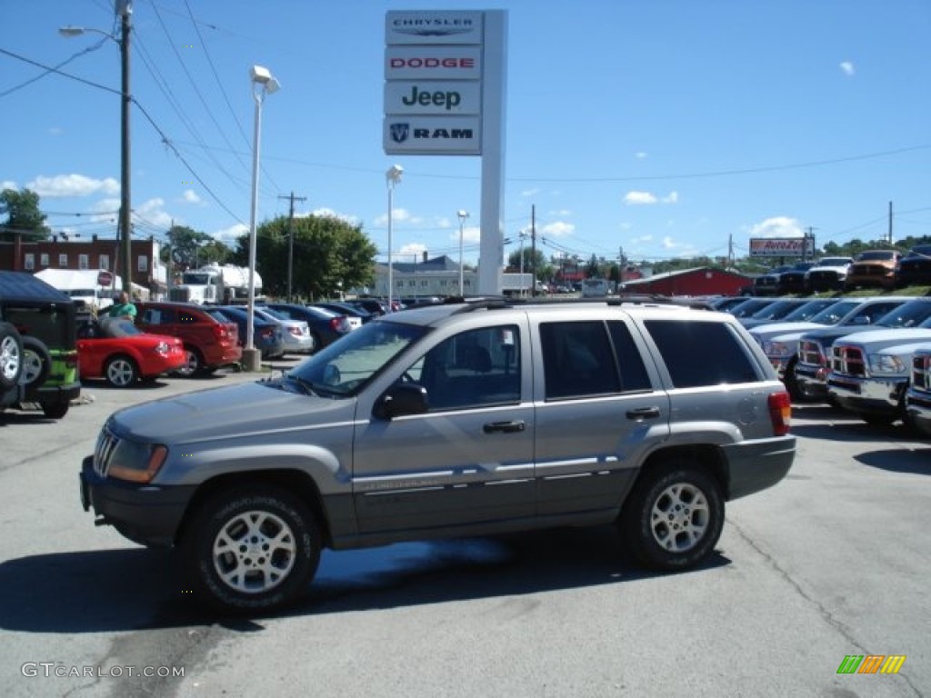 2001 Grand Cherokee Laredo 4x4 - Silverstone Metallic / Agate photo #1