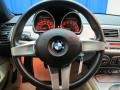 Beige 2003 BMW Z4 2.5i Roadster Steering Wheel