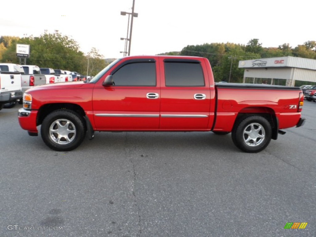 Fire Red GMC Sierra 1500