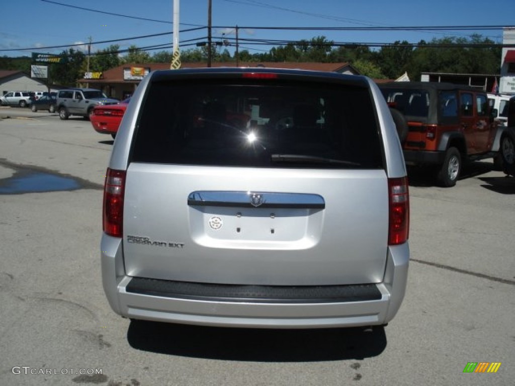 2008 Grand Caravan SXT - Bright Silver Metallic / Medium Slate Gray/Light Shale photo #6