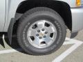 2010 Sheer Silver Metallic Chevrolet Silverado 1500 LT Extended Cab 4x4  photo #3