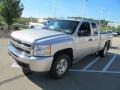 2010 Sheer Silver Metallic Chevrolet Silverado 1500 LT Extended Cab 4x4  photo #5