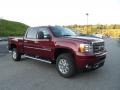 2013 Sonoma Red Metallic GMC Sierra 3500HD Denali Crew Cab 4x4  photo #3