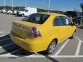 2008 Summer Yellow Chevrolet Aveo LS Sedan  photo #9