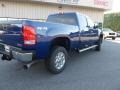 2013 Heritage Blue Metallic GMC Sierra 2500HD SLT Crew Cab 4x4  photo #6