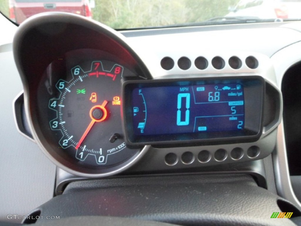 2013 Chevrolet Sonic LT Sedan Gauges Photo #70668349