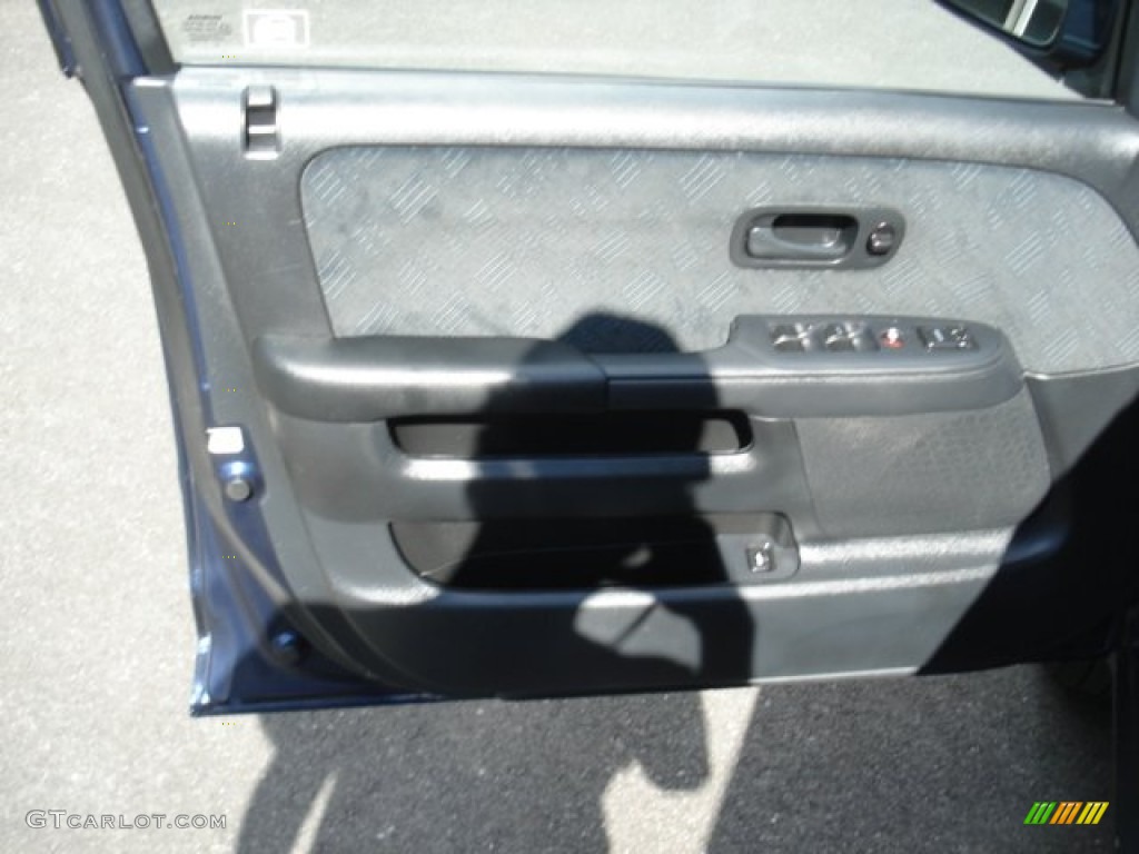 2006 CR-V EX 4WD - Royal Blue Pearl / Black photo #12