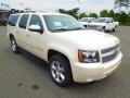 2013 White Diamond Tricoat Chevrolet Suburban LTZ 4x4  photo #2