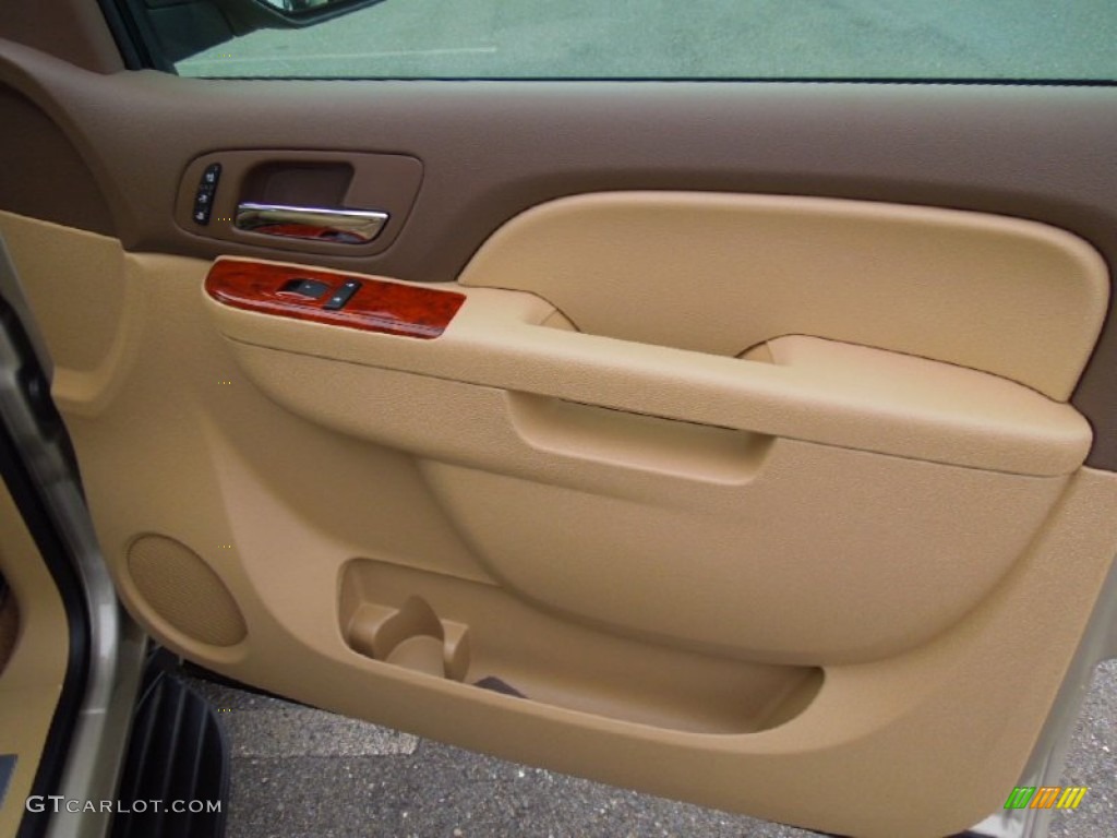 2013 Suburban LTZ 4x4 - Champagne Silver Metallic / Light Cashmere/Dark Cashmere photo #27