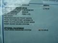 2013 Ford Taurus Limited Window Sticker