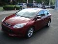 2013 Ruby Red Ford Focus SE Hatchback  photo #4