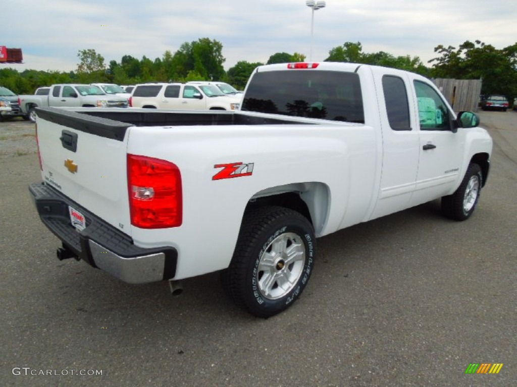 2013 Silverado 1500 LT Extended Cab - Summit White / Ebony photo #4