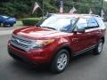 2013 Ruby Red Metallic Ford Explorer 4WD  photo #4