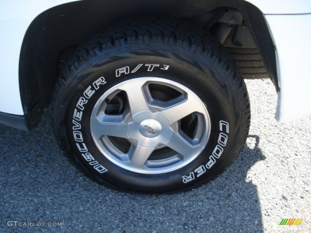 2004 TrailBlazer LS 4x4 - Summit White / Dark Pewter photo #7