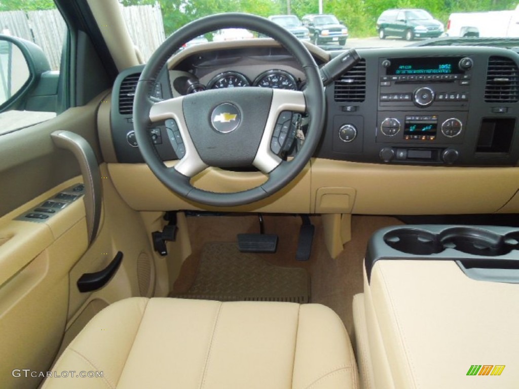 2013 Silverado 1500 LT Crew Cab 4x4 - Mocha Steel Metallic / Light Cashmere/Dark Cashmere photo #16