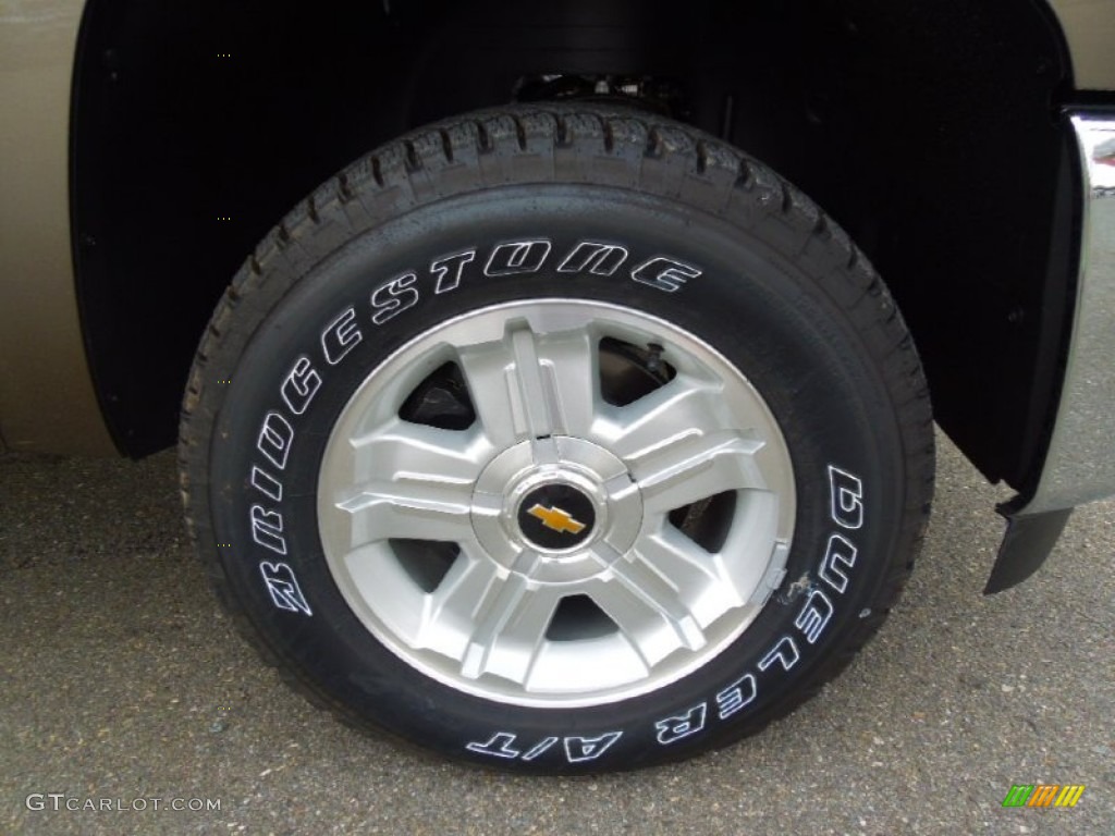 2013 Silverado 1500 LT Crew Cab 4x4 - Mocha Steel Metallic / Light Cashmere/Dark Cashmere photo #23