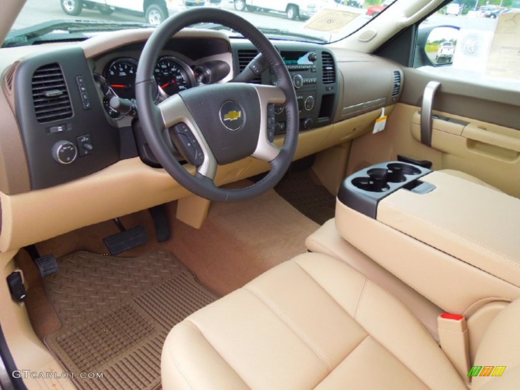 2013 Silverado 1500 LT Crew Cab 4x4 - Mocha Steel Metallic / Light Cashmere/Dark Cashmere photo #25