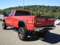 2006 Fire Red GMC Sierra 2500HD SLE Extended Cab 4x4  photo #4