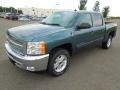 2012 Blue Granite Metallic Chevrolet Silverado 1500 LT Crew Cab 4x4  photo #1