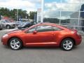 Sunset Orange Pearlescent 2008 Mitsubishi Eclipse GS Coupe Exterior