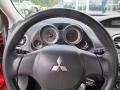 Dark Charcoal 2008 Mitsubishi Eclipse GS Coupe Steering Wheel