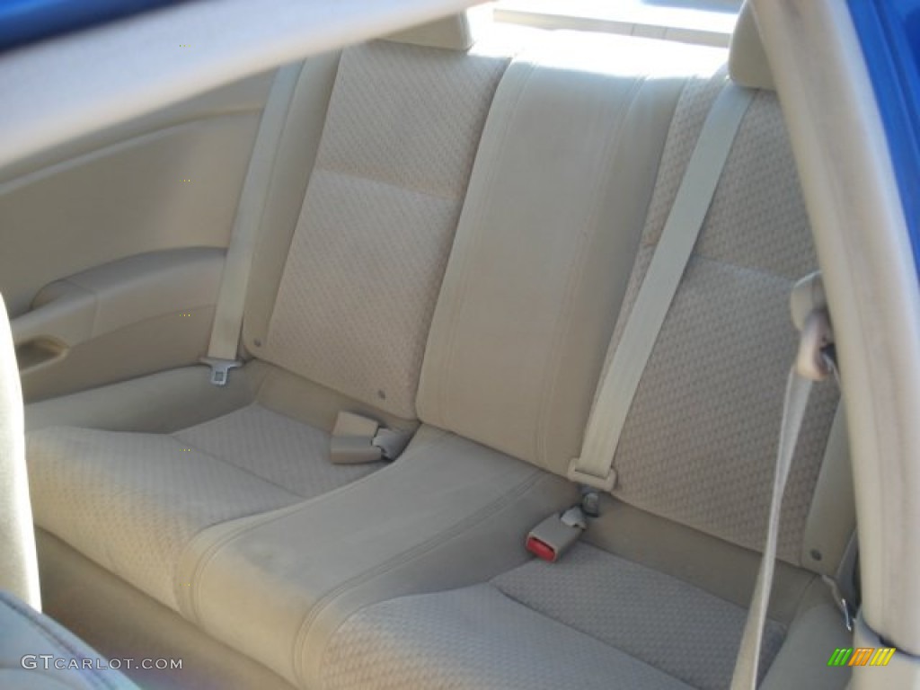 2005 Civic Value Package Coupe - Fiji Blue Pearl / Ivory photo #11