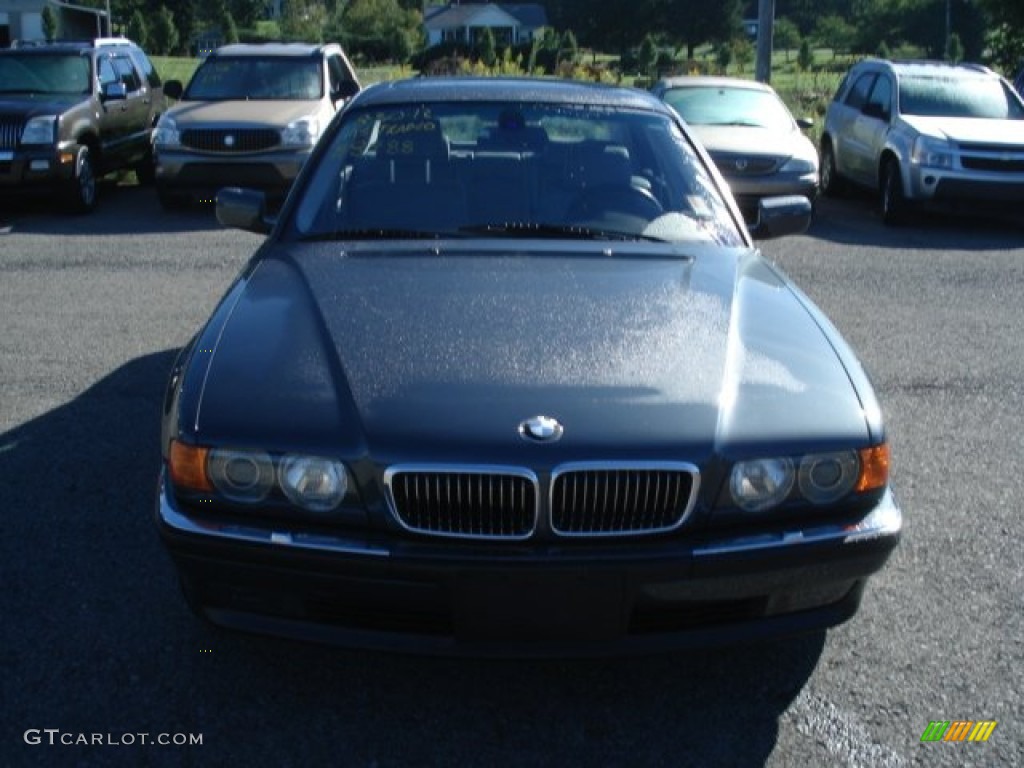 2000 7 Series 740iL Sedan - Anthracite Metallic / Grey photo #2