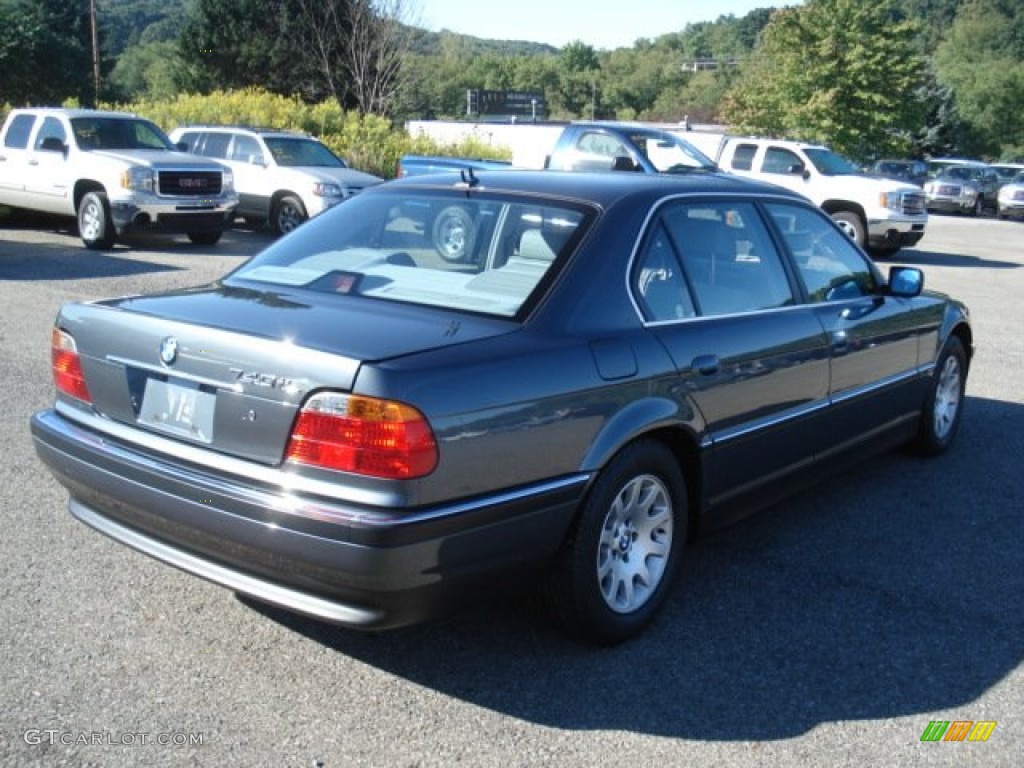 2000 7 Series 740iL Sedan - Anthracite Metallic / Grey photo #6
