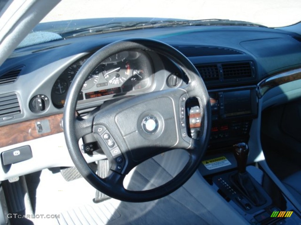 2000 7 Series 740iL Sedan - Anthracite Metallic / Grey photo #7