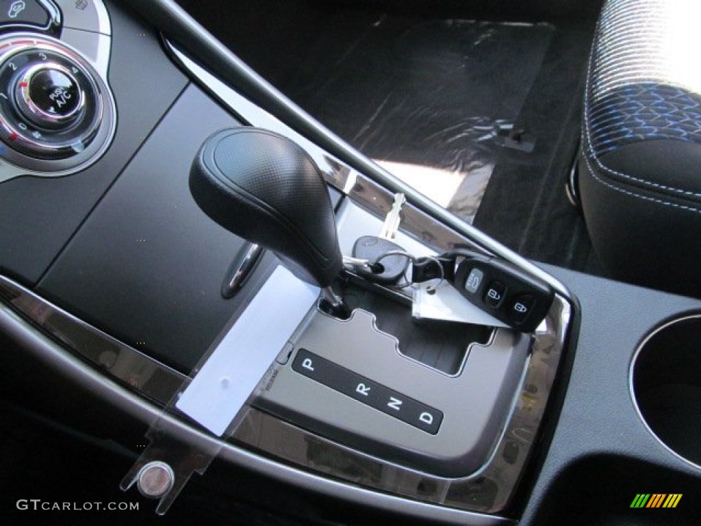 2013 Elantra Coupe GS - Monaco White / Gray photo #9