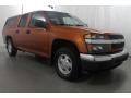 2006 Sunburst Orange Metallic Chevrolet Colorado LT Crew Cab  photo #3