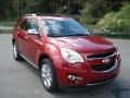 2013 Crystal Red Tintcoat Chevrolet Equinox LTZ AWD  photo #2