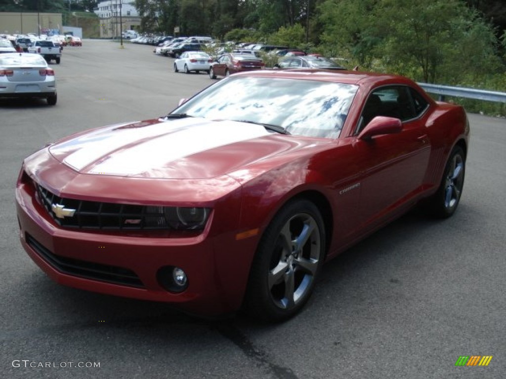 2013 Camaro LT/RS Coupe - Crystal Red Tintcoat / Black photo #4