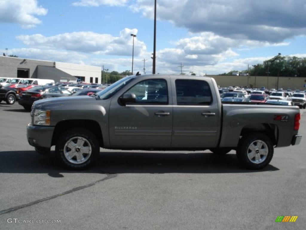 2013 Silverado 1500 LT Crew Cab 4x4 - Graystone Metallic / Ebony photo #5