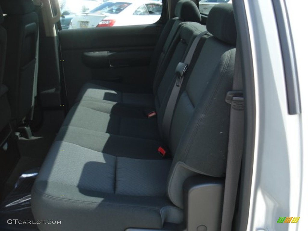 2013 Silverado 1500 LT Crew Cab 4x4 - Silver Ice Metallic / Ebony photo #13