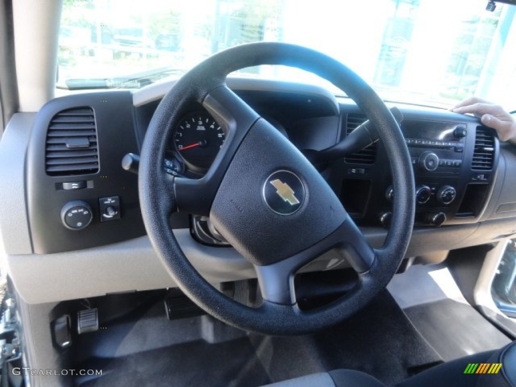 2009 Silverado 1500 LS Extended Cab - Blue Granite Metallic / Dark Titanium photo #3