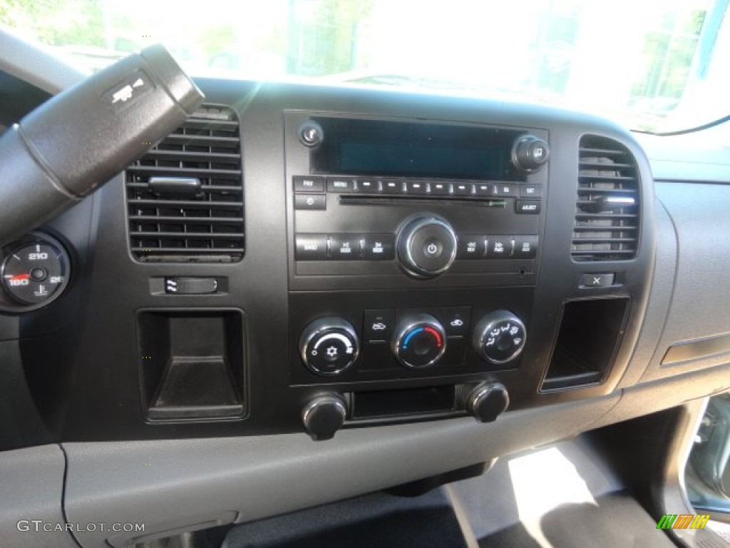 2009 Silverado 1500 LS Extended Cab - Blue Granite Metallic / Dark Titanium photo #4
