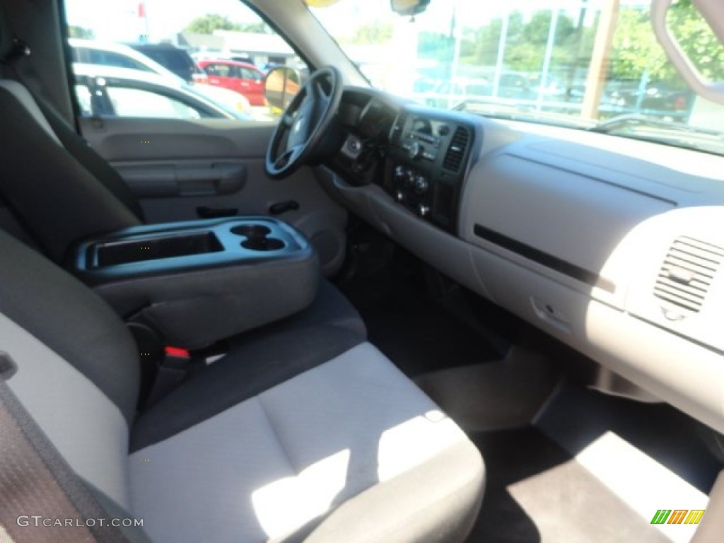 2009 Silverado 1500 LS Extended Cab - Blue Granite Metallic / Dark Titanium photo #8