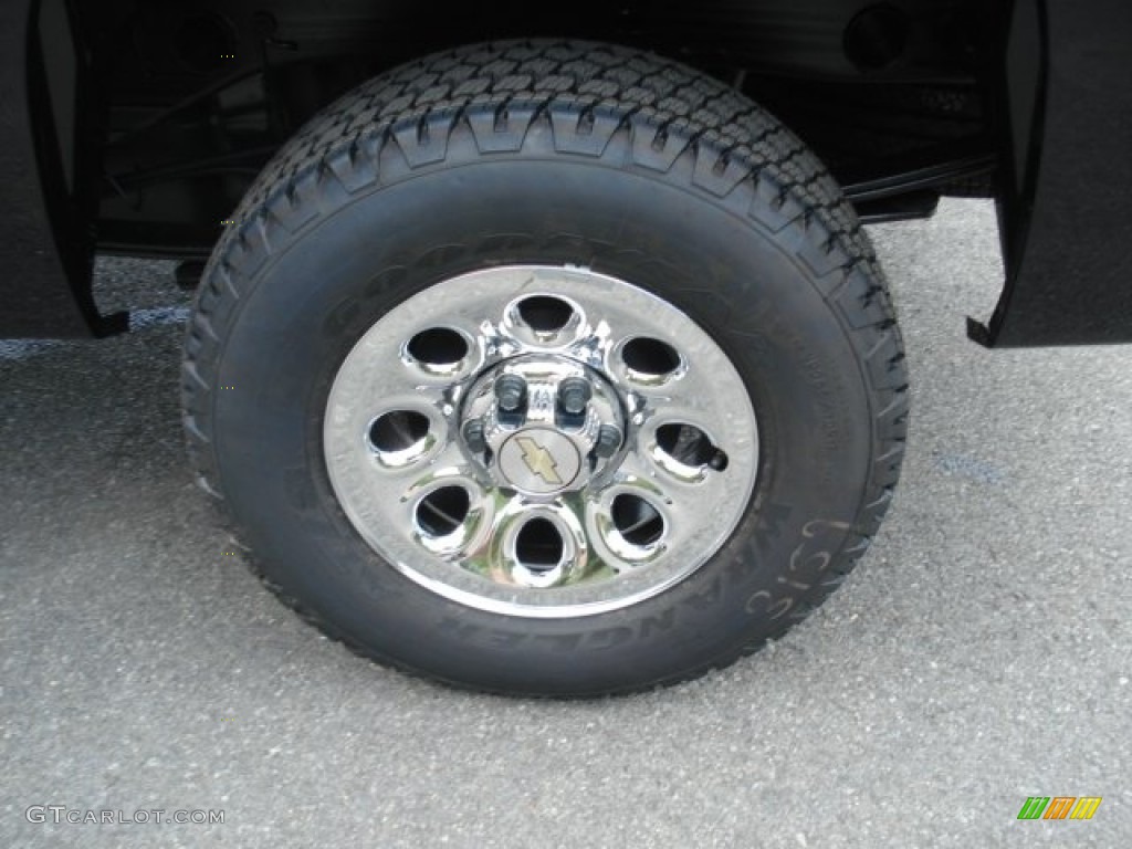 2013 Silverado 1500 LS Regular Cab 4x4 - Black / Dark Titanium photo #9