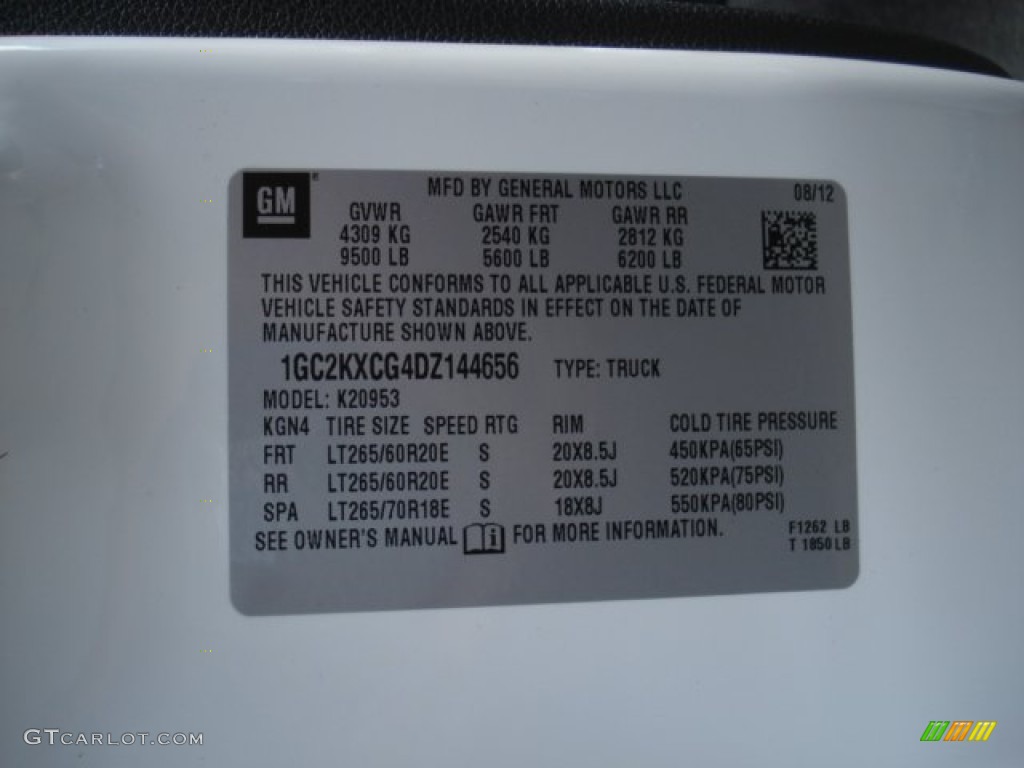 2013 Silverado 2500HD LT Extended Cab 4x4 - Summit White / Ebony photo #20