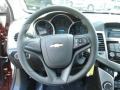 Jet Black/Medium Titanium Steering Wheel Photo for 2013 Chevrolet Cruze #70678249