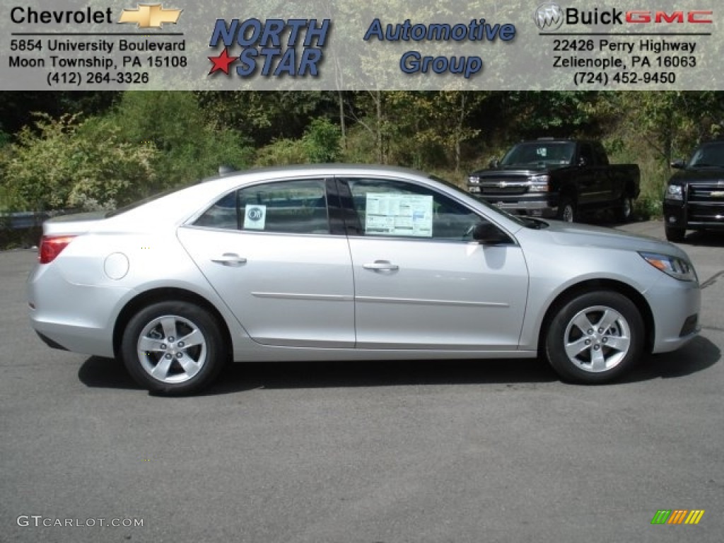 2013 Malibu LS - Silver Ice Metallic / Jet Black/Titanium photo #1