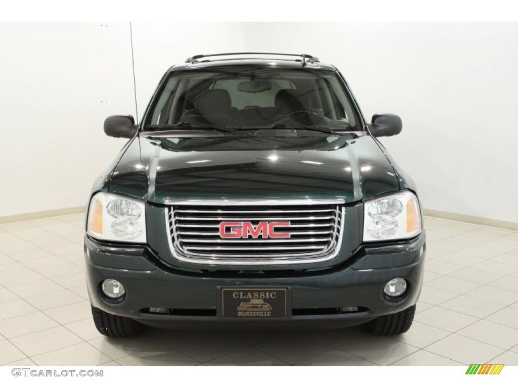 2006 Envoy SLE 4x4 - Emerald Green Metallic / Ebony Black photo #2