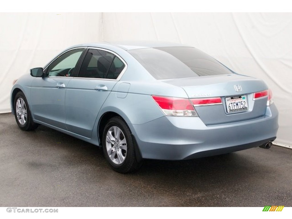 2011 Accord LX-P Sedan - Celestial Blue Metallic / Black photo #2