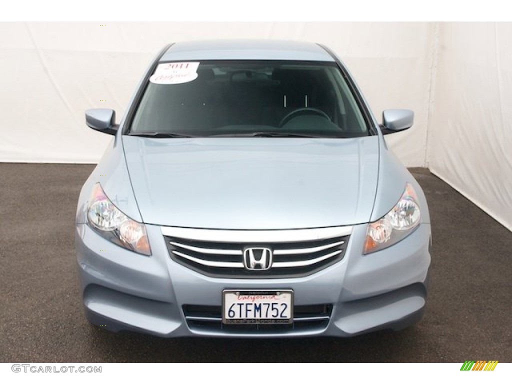 2011 Accord LX-P Sedan - Celestial Blue Metallic / Black photo #7